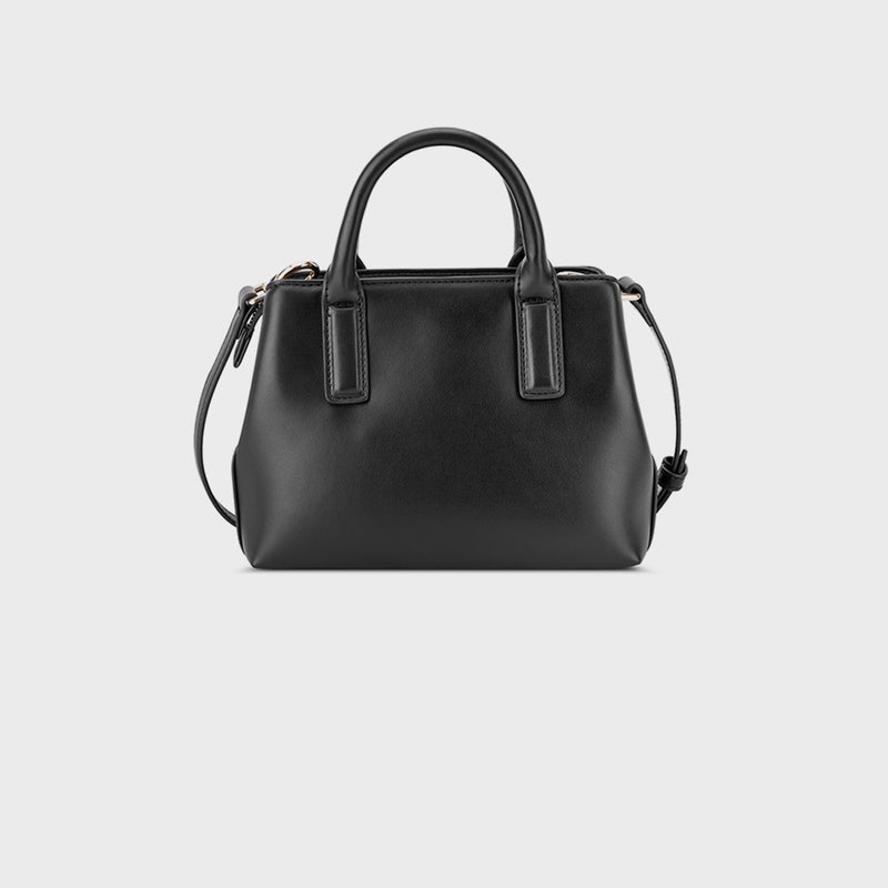 NINE WEST حقيبة ساتشيل سوداء للنساء - Image 2